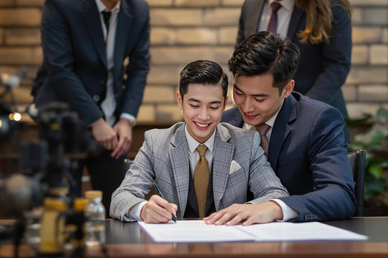 签约新生代演员陈思远，桃子视频艺人矩阵再添新星